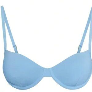 Monday Swimwear Capri Bikini Top Ibiza Blue Size V